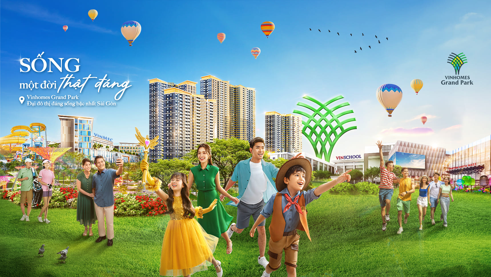 Vinhomes Grand Park - Đại đô thị đáng sống số 1 TP.HCM 130 Vinhomes Grand Park Quận 9 | TPHCM